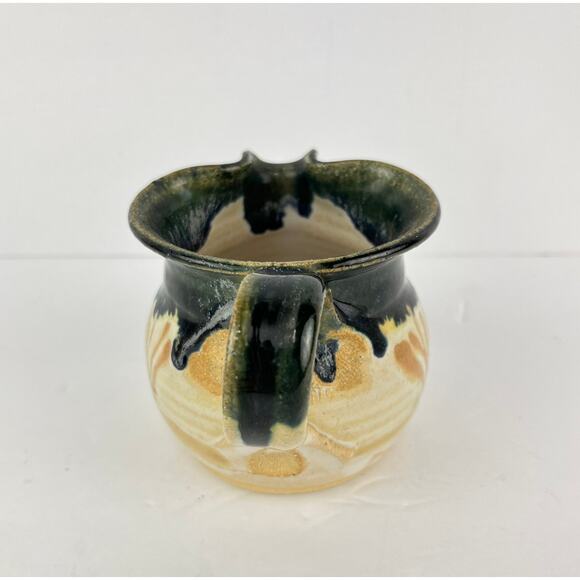 Hand Turned Ceramic Pouring Vessel Small Pitcher D. Burrow - Picture 4 of 6